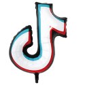 Zestaw BalonówTik Tok Nutka na Urodziny Urodzinowe Przyjęcia 5 szt