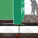 Folia Zamienna Foliowy Tunel Ogrodowy Szklarnia Namiot Foliak 3x2x2m 6m2