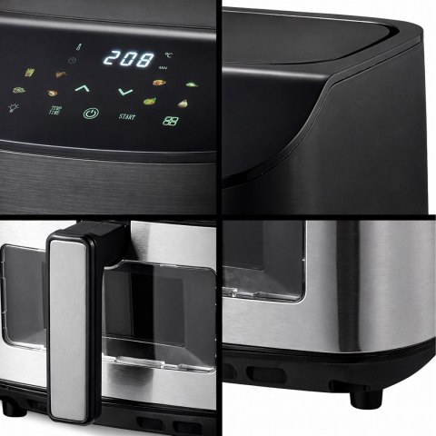 Frytkownica Beztłuszczowa Air Fryer 6L Frytownica 1500W 8 Programów Mocna