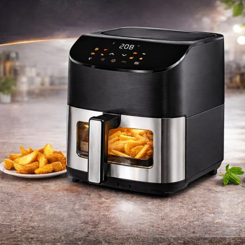 Frytkownica Beztłuszczowa Air Fryer 6L Frytownica 1500W 8 Programów Mocna