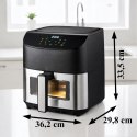 Frytkownica Beztłuszczowa Air Fryer 6L Frytownica 1500W 8 Programów Mocna