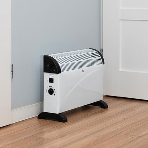 Grzejnik Elektryczny Konwektorowy 2000W Farelka Energoosczędny Termostat