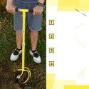 Kultywator Ręczny Spulchniacz Gleby Ogrodowy Odchwaszczacz Sadownik Aerator