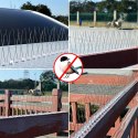 Paleta 2400 szt Metalowe Stalowe Nierdzewne Kolce na Ptaki Gołebie Wróble na Parapet Gzyms 50 cm