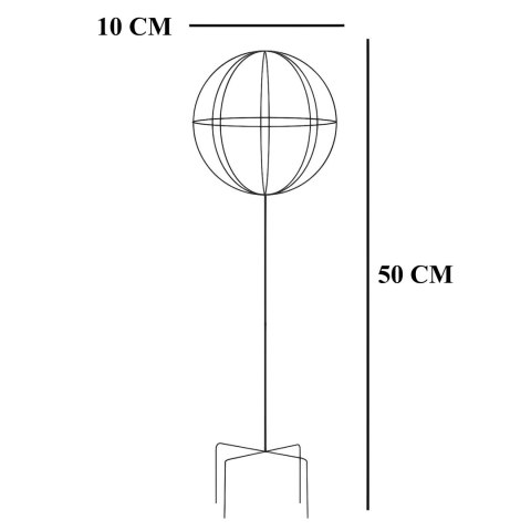 Pergola Ogrodowa Tarasowa Metalowa Podpora do Pnączy Róż Kwiatów 50x10cm biała