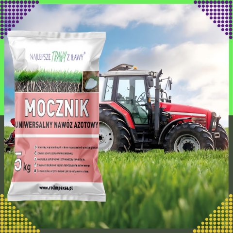 Premium Mocznik Nawóz Ekologiczny 5kg Uniwersalny Azotowy do Ogrodu Trawy