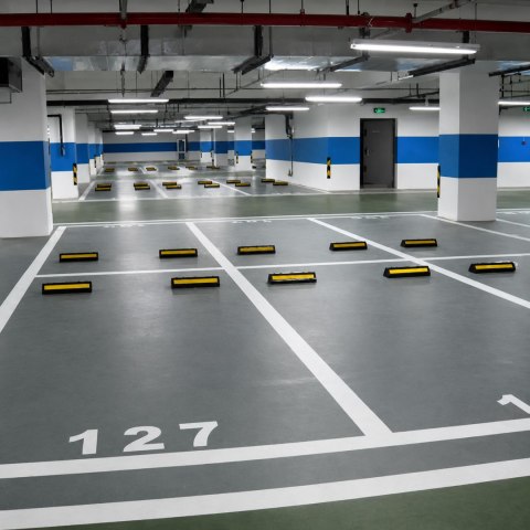Separator Blokada Odbojnik Parkingowy Gumowy Ogranicznik Parkingowy 54 cm