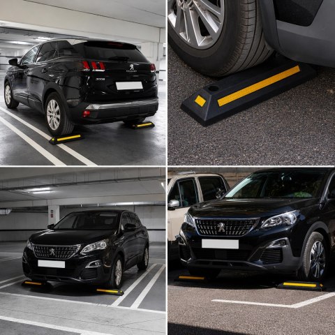 Separator Blokada Odbojnik Parkingowy Gumowy Ogranicznik Parkingowy 54 cm