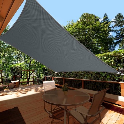 Zagiel Przeciwsłoneczny Parasol Ogrodowy Zacieniacz Prostokąt Markiza 4x5m