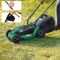 Kosiarka Elektryczna Lekka Mocna do Koszenia Trawy Duży Kosz 30L 1600W 32cm