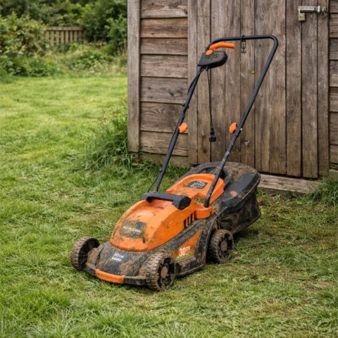 Kosiarka Elektryczna Lekka Mocna do Koszenia Trawy Duży Kosz 35L 1000W