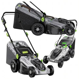 Kosiarka Elektryczna Lekka Mocna do Koszenia Trawy Duży Kosz 50L 2400W 43cm