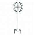 Pergola Ogrodowa Tarasowa Metalowa Podpora do Pnączy Róż Kwiatów 50x10cm zielona