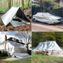 Plandeka Płachta Ochronna UV 3x4m 80g Okryciowa Mocna Uniwersalna