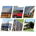 Plandeka Płachta Ochronna UV 4x5m 80g Okryciowa Mocna Uniwersalna