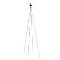 12x Podpora Pergola Ogrodowa Tarasowa na KWiaty Stojak Metalowy Roślin 150 cm