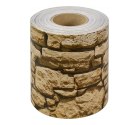 4 x Taśma Ogrodzeniowa 19cm x 35m Osłona Panelowa na Ogrodzenie Płot UV Kamień