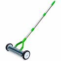Aerator Wertykulator Ręczny na Kółkach Obrotowy Wahadłowy do Trawnika + Rękawice