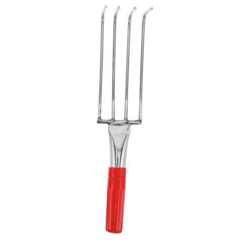 Grabki Ogrodowe Ogrodnicze Metalowe Pazurki do Grabienia Spulchniania 4 Zębne 32 cm