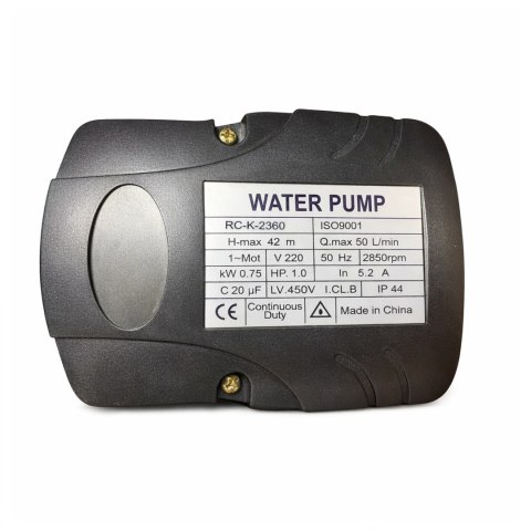 Hydrofor do Wody Pompa Hydroforowa Zbiornik 50L 750W Zestaw Wydajny Mocna