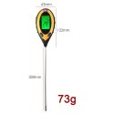 Kwasomierz Tester Gleby Ziemi Podłoża Ph Ziemi 4w1 Miernik Temperatura
