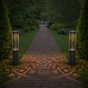 Lampa Ogrodowa Solarna Wbijana Słupek 71cm Dekoracyjna Pochodnia Latarnia 2szt.