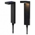 Lampa Solarna Ogrodowa LED Wbijana Słupek Czujnik Zmierzchu Ogród 55cm 2szt.