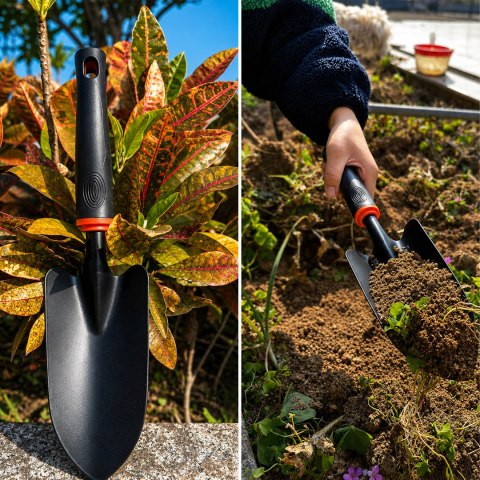 Łopatka Ogrodowa Metalowa Szeroka do Przesadzania Sadzenia Roślin 31 cm