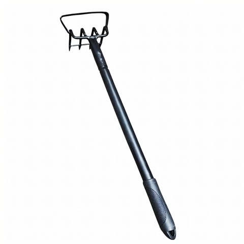 Motyka z Metalowym Trzonkiem Grabie Ogrodowe 3 Sekcyjna z Pazurkami 120cm