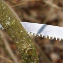 Piła Ręczna do Gałęzi Drewna Drzewa z Hakiem Piłka Ogrodowa Stalowa 40cm