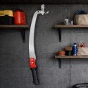Piła Ręczna do Gałęzi Drewna Drzewa z Hakiem Piłka Ogrodowa Stalowa 40cm