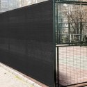 Siatka Cieniująca 1,5x50m Maskująca 95% Osłona na Ogrodzenie Płot UV 180g + 100 opasek