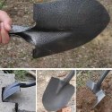 Szpadel Metalowy Łopata Ogrodowa Prosta z Metalowym Trzonkiem 100 cm Mocna