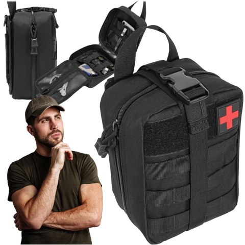 Apteczka Pierwszej Pomocy Wojskowa Turystyczna Survivalowa Wyposażenie