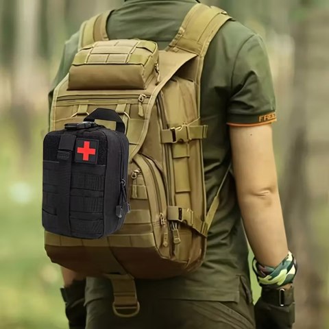 Apteczka Pierwszej Pomocy Wojskowa Turystyczna Survivalowa Wyposażenie
