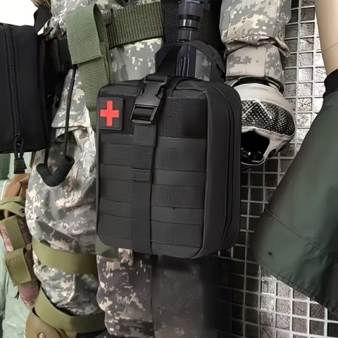 Apteczka Pierwszej Pomocy Wojskowa Turystyczna Survivalowa Wyposażenie
