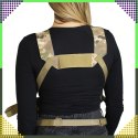 Kamizelka Taktyczna Wosjkowa Ochronna Molle Lekka Airsoft Zasobnik Asg