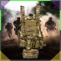 Kamizelka Taktyczna Wosjkowa Ochronna Molle Lekka Airsoft Zasobnik Asg