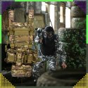 Kamizelka Taktyczna Wosjkowa Ochronna Molle Lekka Airsoft Zasobnik Asg
