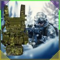 Kamizelka Taktyczna Wosjkowa Ochronna Molle Lekka Airsoft Zasobnik Asg