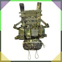 Kamizelka Taktyczna Wosjkowa Ochronna Molle Lekka Airsoft Zasobnik Asg