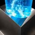 Kolumna Lampka Stojąca Lampa Słup Wodna Bąbelkowa Led RGB 180x15cm Pilot