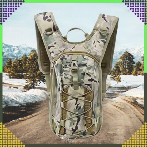 Plecak Rowerowy Górski Hydracyjny z Bukłakiem na Wodę 3L Survivalowy