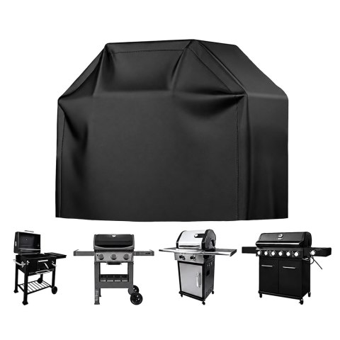 Pokrowiec Plandeka na Grila Wodoodporny Duży Osłona na Grill 145x117x61cm