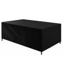 Pokrowiec Plandeka na Meble Ogrodowe Wodoodporny Stół Cateringowy 220x105x105
