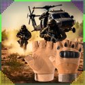 Rękawice Taktyczne Bojowe Survival na Motor Robocze bez Palców Militarne L