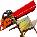 Stojak Kozioł Uchwyt Metalowy do Cięcie Drewna z Uchwytem na Piłę 88x86x71cm