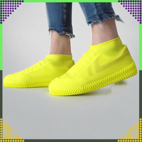 Wodoodporne Ochraniacze Nakładki na Buty na Deszcz Antypoślizgowe Kalosze S