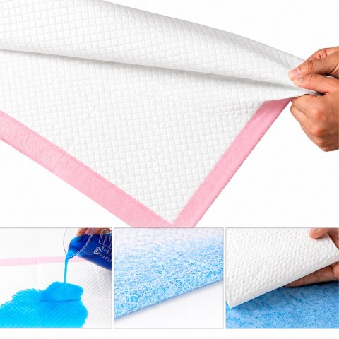 12x Podkłady Maty Higieniczne dla Psa Kota do Nauki Sikania 60x90cm Grube 50 szt