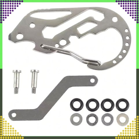Brelok Breloczek Karabińczyk do Kluczy Wielofunkcyjny Survival Multi-Tool